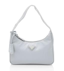 Prada Tessuto Re-Edition 2000 Mini Hobo - Nylon - Grey