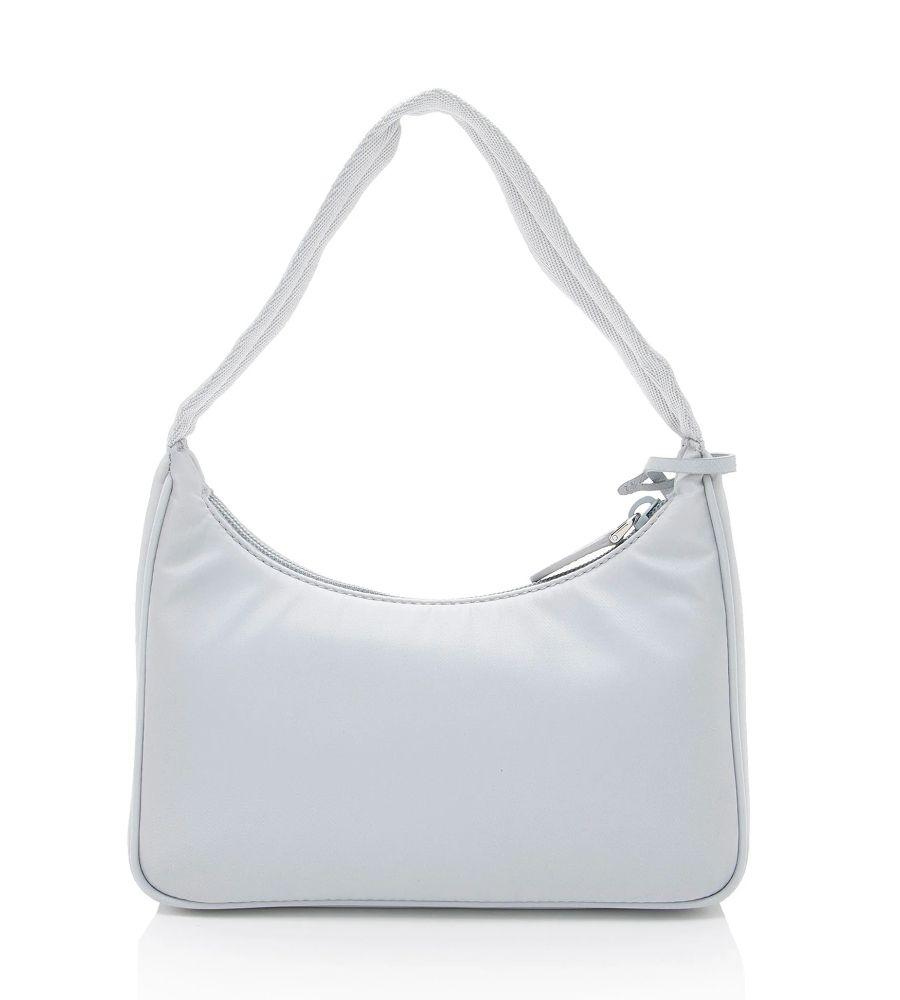 Prada Tessuto Re-Edition 2000 Mini Hobo - Nylon - Grey