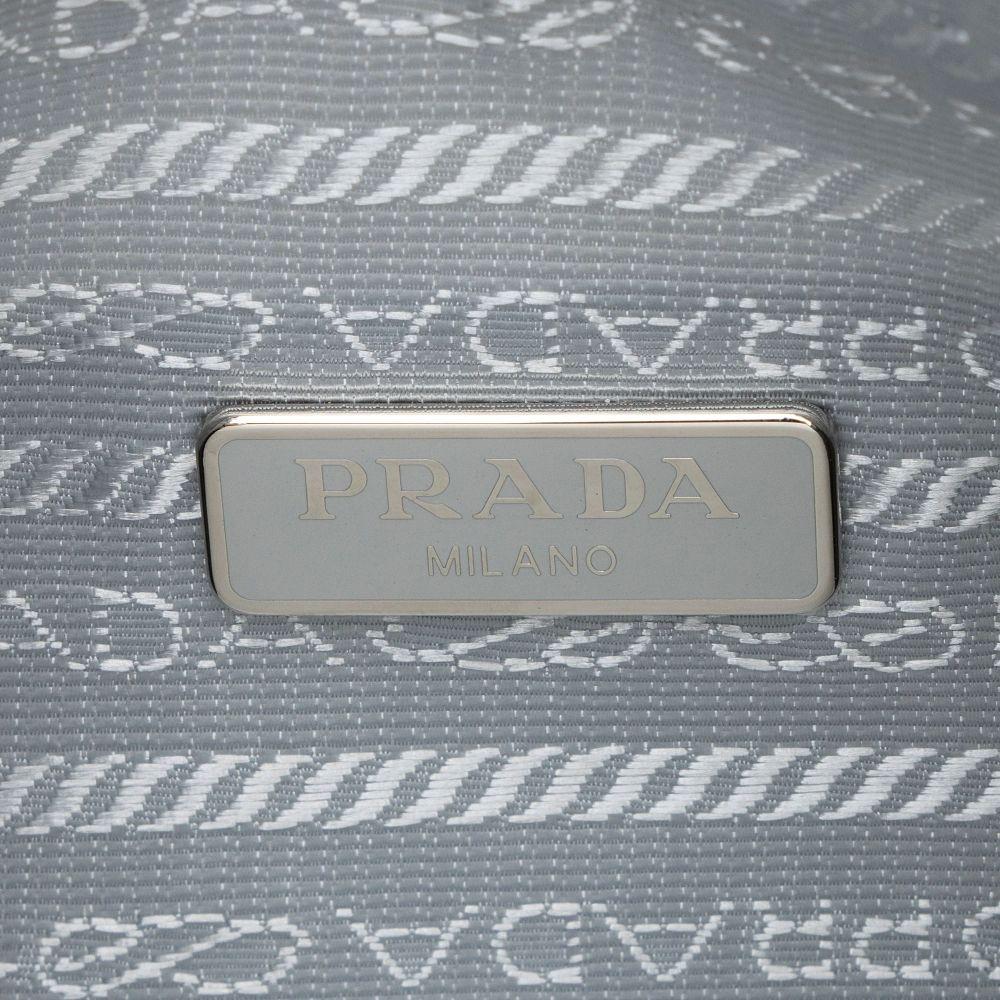Prada Tessuto Re-Edition 2000 Mini Hobo - Nylon - Grey