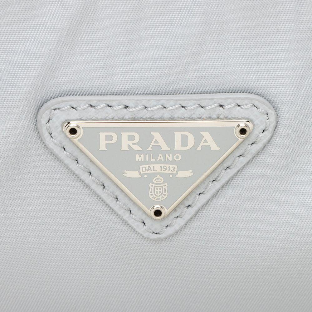 Prada Tessuto Re-Edition 2000 Mini Hobo - Nylon - Grey