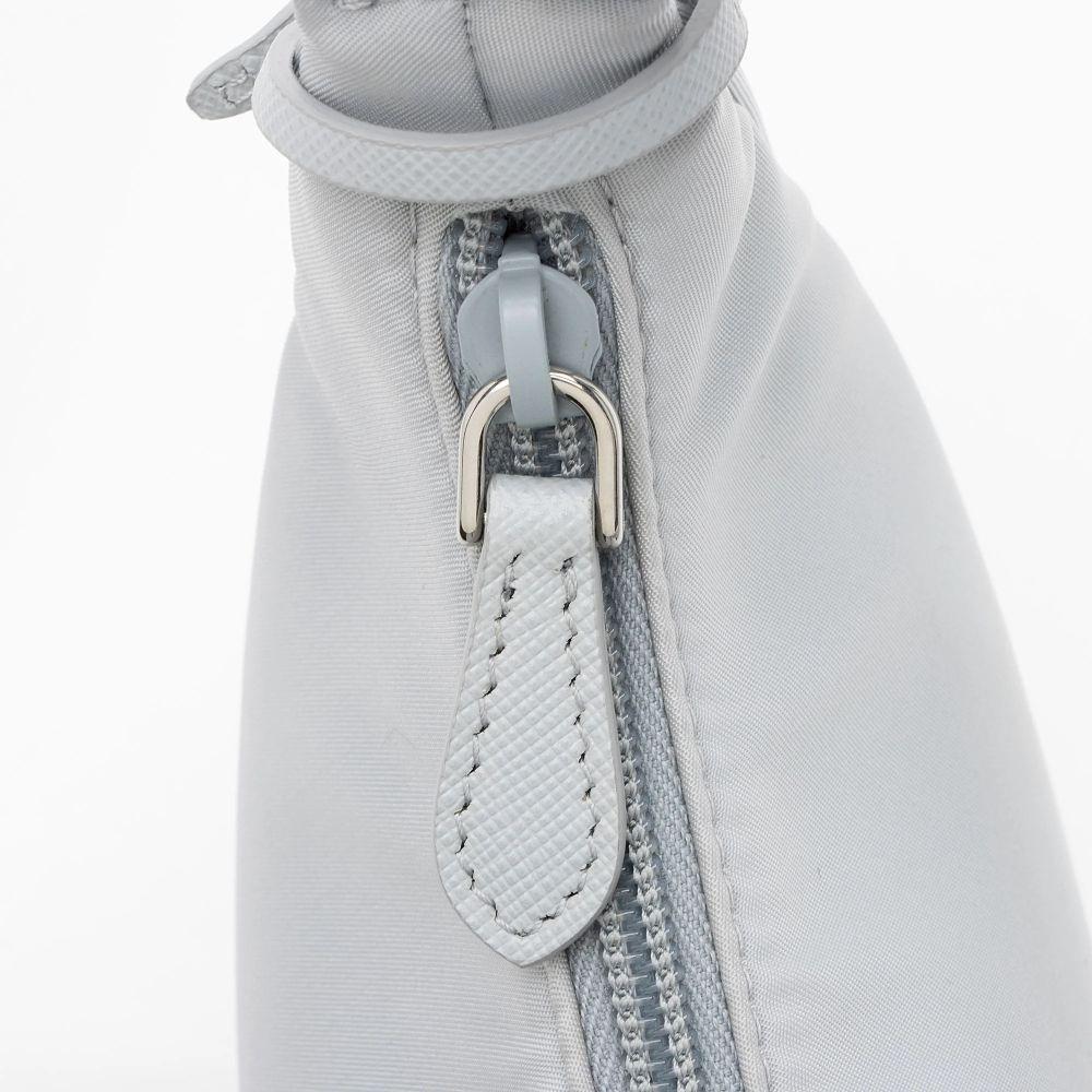 Prada Tessuto Re-Edition 2000 Mini Hobo - Nylon - Grey
