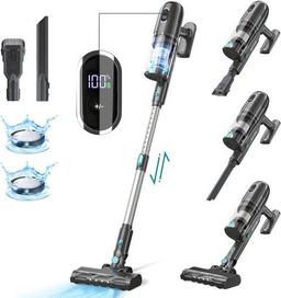 PRETTYCARE P1 Pro Cordless Vacuum Cleaner - Black