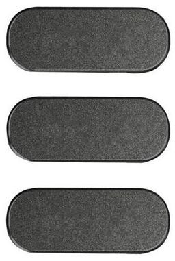 Private Eye Swivel Premium Webcam Cover 3-Pack - Black