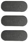 Private Eye Swivel Premium Webcam Cover 3-Pack - Black
