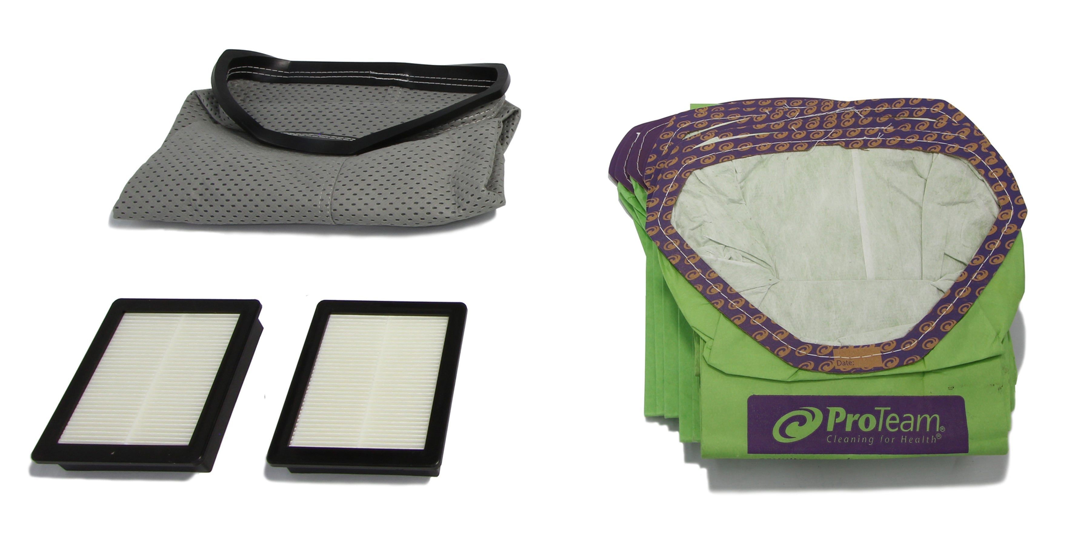 Proteam Super Coach Pro 6qt Maintenance Pack (20 Bags) - Green