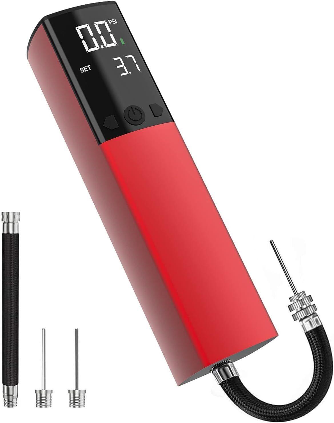 Pumteck  AP1-P Electric Ball Pump - Red - Premium