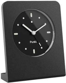 Punkt. AC02 Analog Table Alarm Clock - Anodised Black