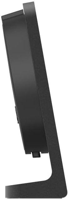 Punkt. AC02 Analog Table Alarm Clock - Anodised Black