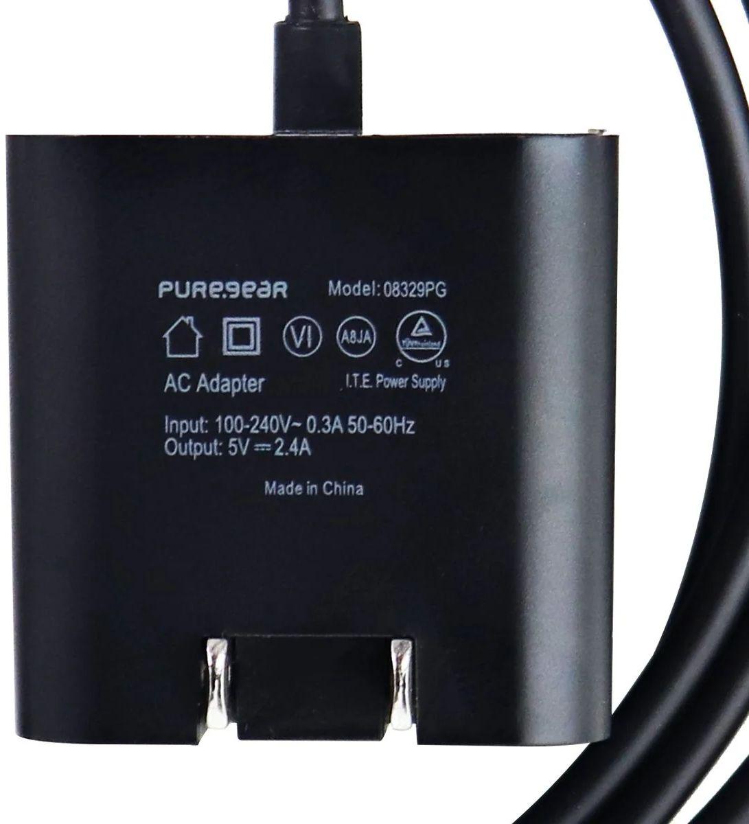 Refurbished PureGear 12W 5-Foot Micro USB Wall Charger - Reebelo US