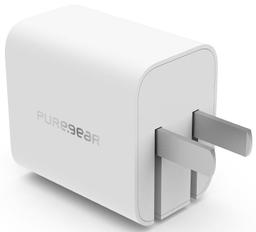 PureGear LightSpeed 20W Single USB-C PD Wall Charger - White