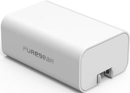 PureGear LightSpeed (42W) USB-C and USB-A Wall Charger - White
