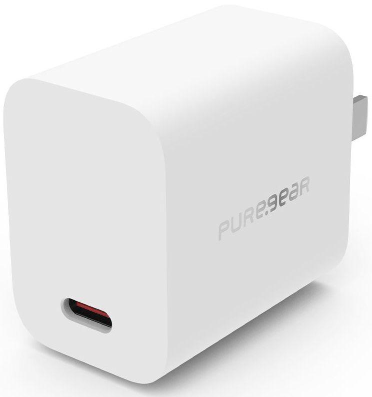 Pure Gear LightSpeed USB-C 20W Wall Charger - White