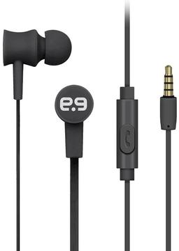 PureGear PureBoom 3.5mm AUX Corded Earbuds - Black