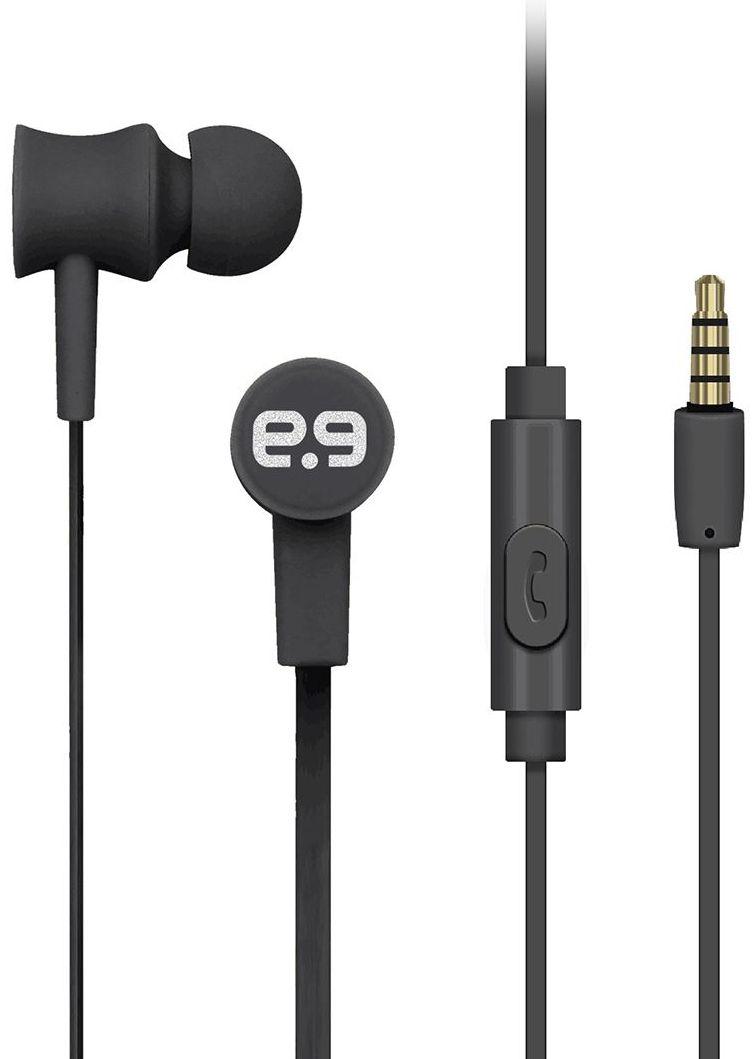 PureGear  PureBoom 3.5mm AUX Corded Earbuds - Black - Brand New