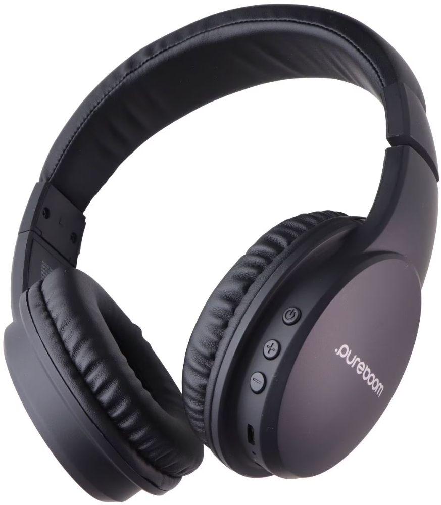 PureGear PureBoom Bluetooth Wireless Headphones - Black