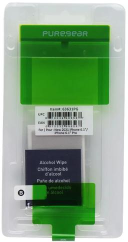 PureGear Tempered Glass for iPhone 13 / 13 Pro (63631PG) - Clear