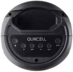 Quikcell Party Beat Boost Wireless LED Speaker - Black