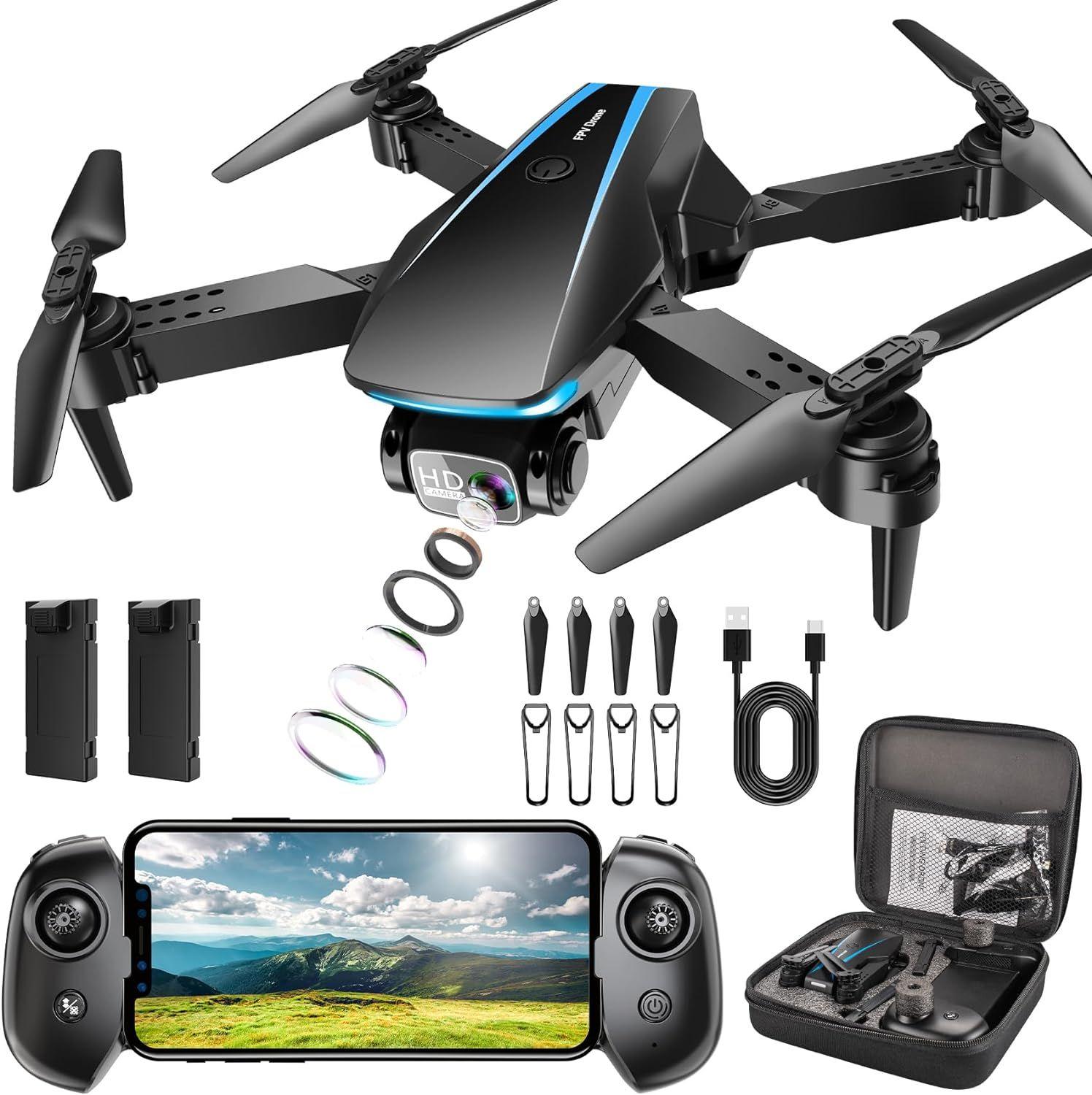 Radclo  X-28 Mini Drone with Camera - Black - Excellent
