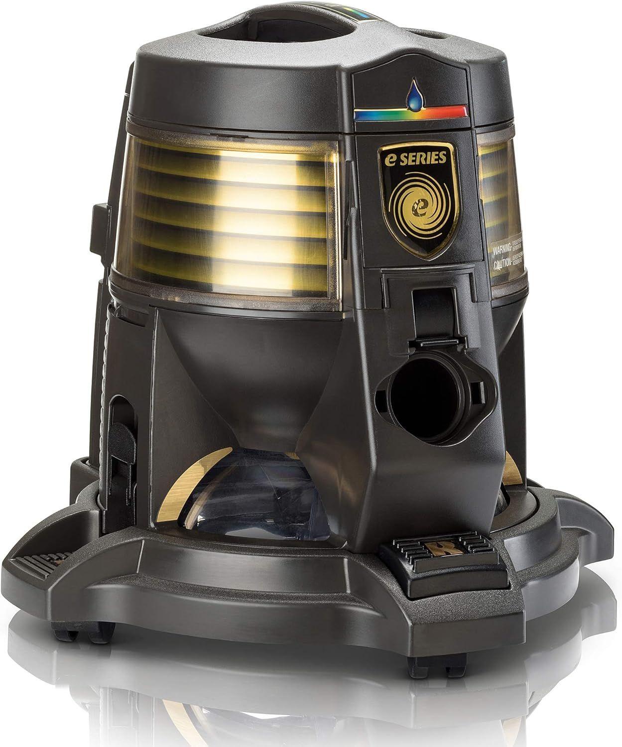 Rainbow E Series Bagless Canister Vacuum Cleaner - Black/Gold