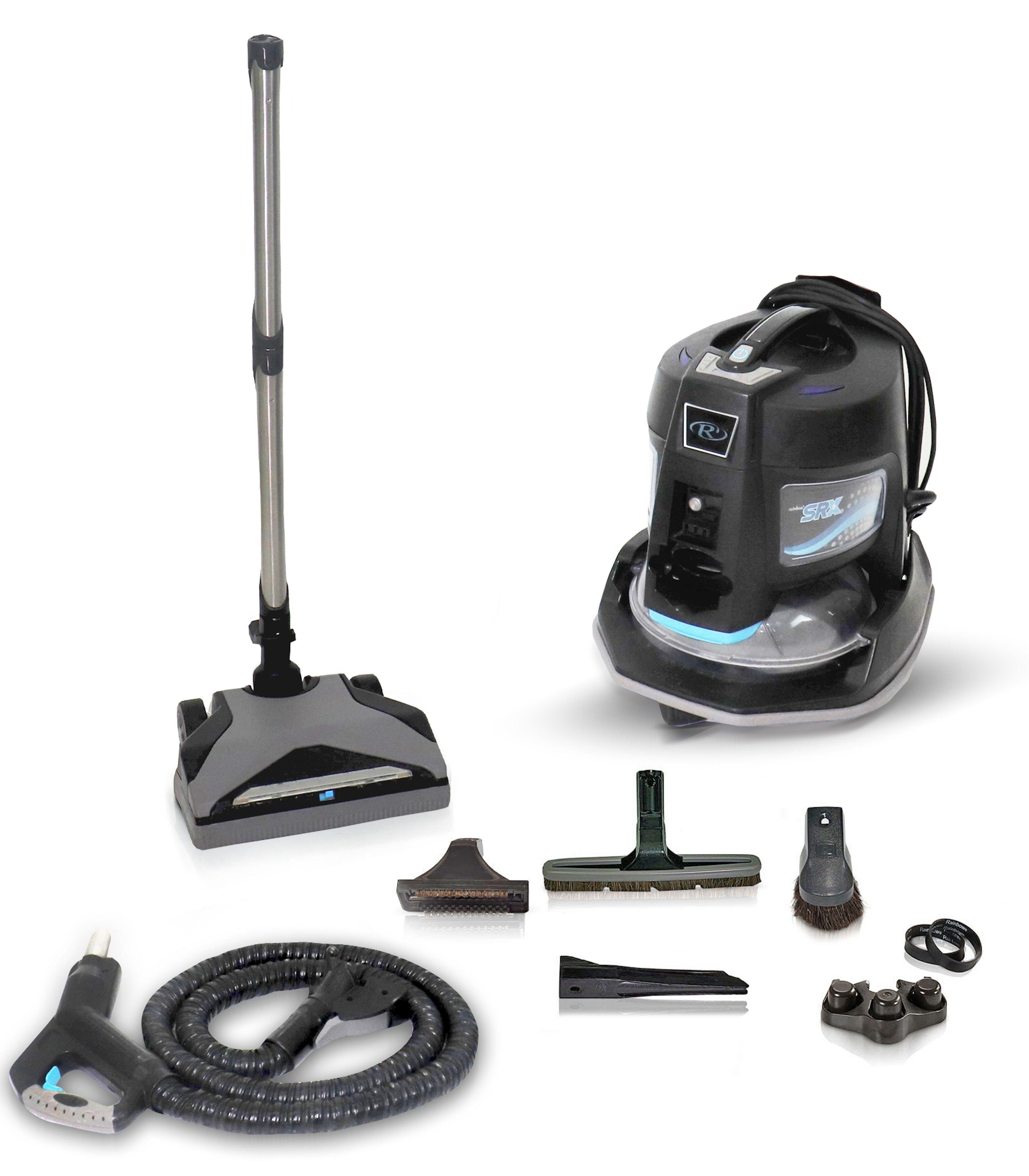 Rainbow  SRX with 4 Speed Canister Vacuum - Black - Excellent