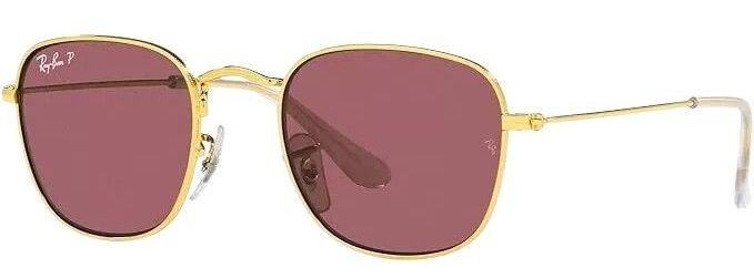 Ray-Ban Junior Square Sunglasses Polarized RJ9557S - Legend Gold/Purple