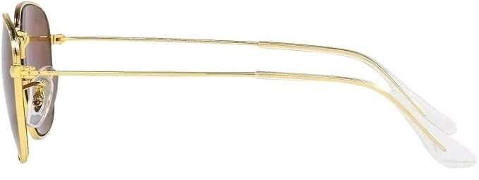 Ray-Ban Junior Square Sunglasses Polarized RJ9557S - Legend Gold/Purple