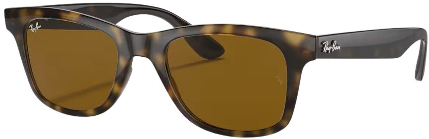 Ray-Ban RB4640 Square Sunglasses - Light Havana/Brown