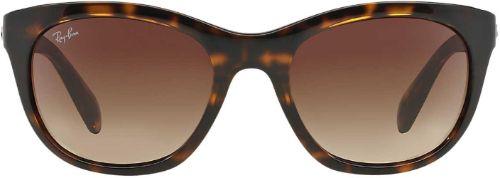 Ray-Ban  Women's Square Sunglasses RB4216 - Brown Gradient/Light Havana - Excellent