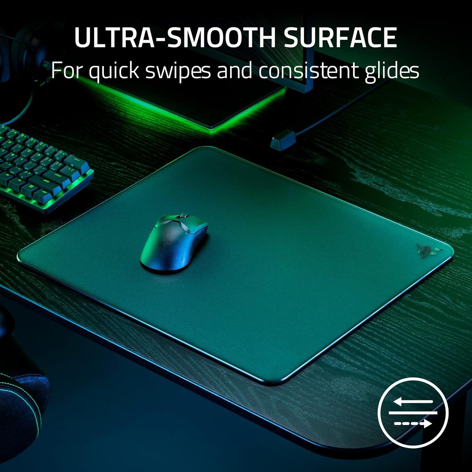 Refurbished Razer Atlas Tempered Glass Gaming Mouse Mat - Reebelo US