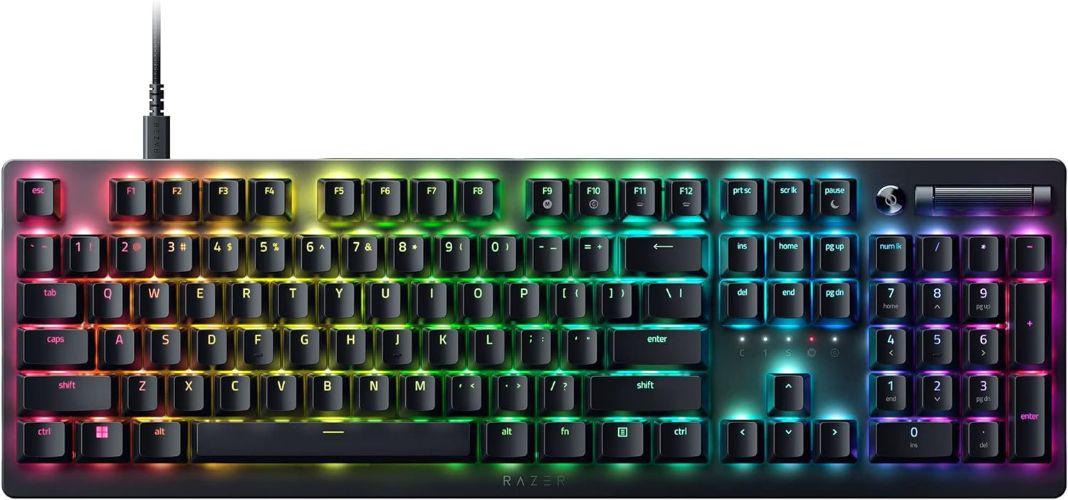 Razer  DeathStalker V2 Gaming Keyboard - Black - Excellent