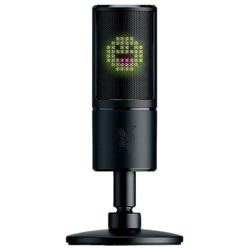 Razer  Seiren Emote Microphone with Emoticon - Black - Brand New