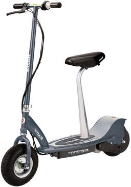 Razor E300S Seated Electric Scooter - White/Blue