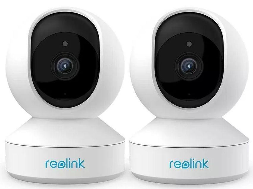 Reolink  E1 3MP Pan Tilt WiFi Security Camera (2-Pack) - White - Excellent