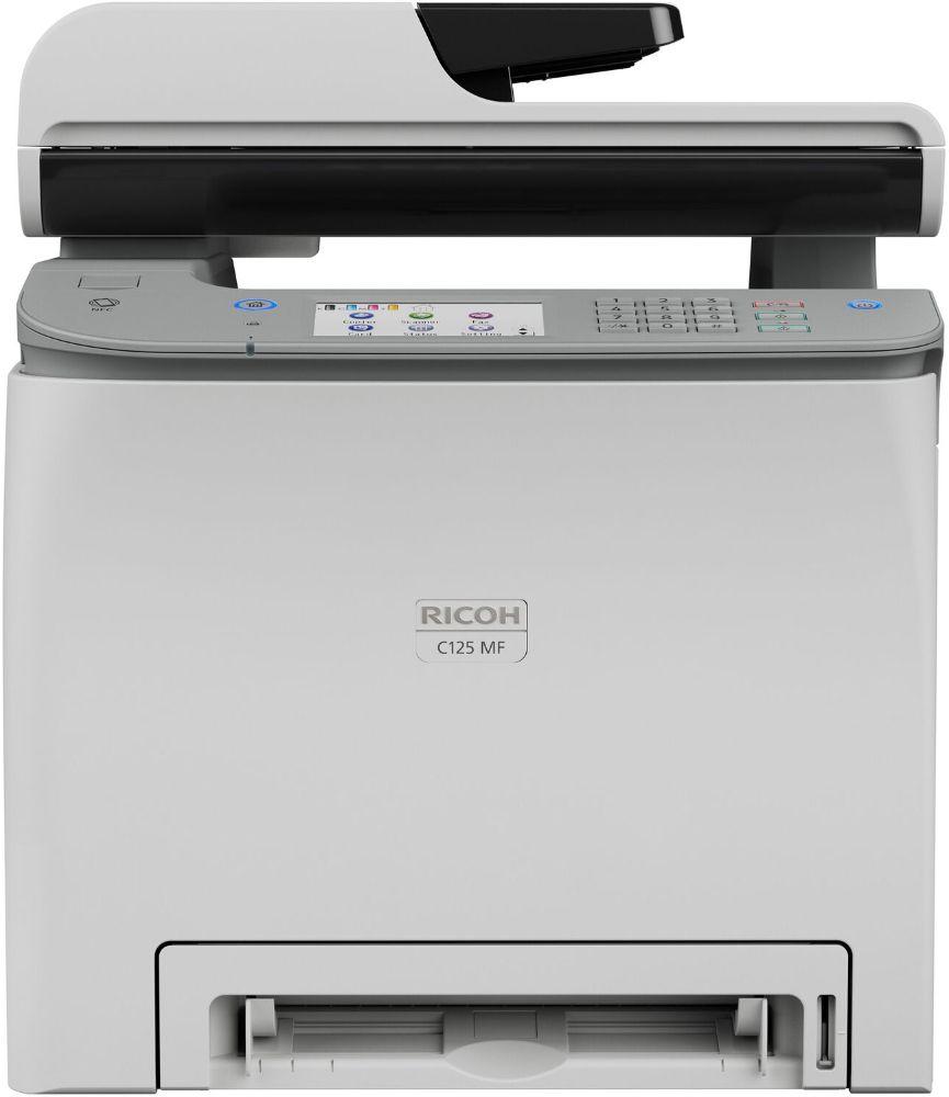 RICOH  C125 MF Color Laser Multifunction Printer - Gray - Excellent