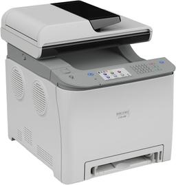 RICOH C125 MF Color Laser Multifunction Printer - Gray