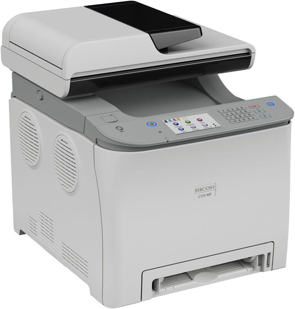 RICOH C125 MF Color Laser Multifunction Printer - Gray