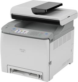 RICOH C125 MF Color Laser Multifunction Printer - Gray