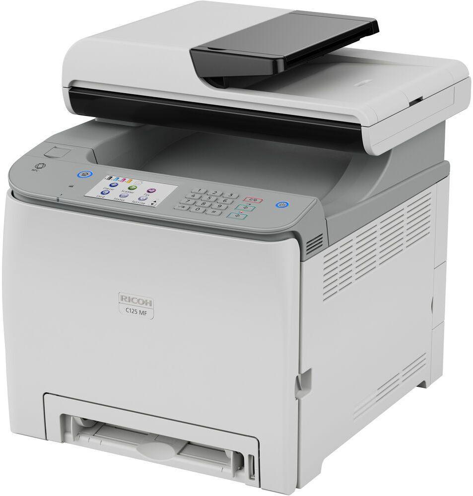 RICOH C125 MF Color Laser Multifunction Printer - Gray