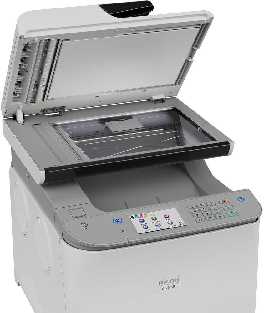 RICOH C125 MF Color Laser Multifunction Printer - Gray
