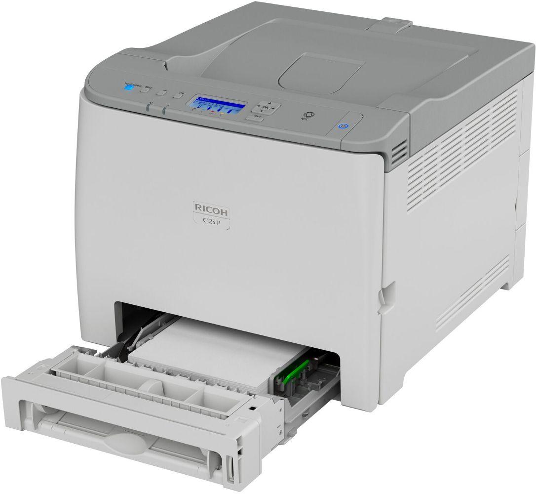 RICOH C125 P Color Laser Printer - Gray