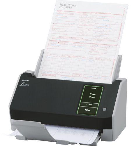 Ricoh FI-8040 Compact Desktop Scanner - White