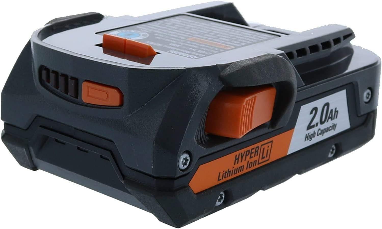 Ridgid  Genuine AC840086 18V 2AH Hyper Lithium-Ion Single Battery - Black - Excellent