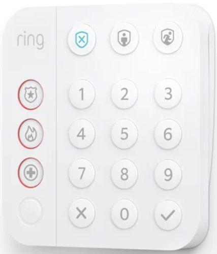 Ring Alarm Keypad w/Adapter (2nd Gen) - White