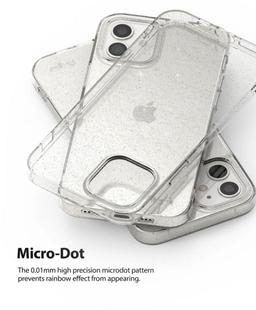 Ringke Air Series Phone Case for iPhone 12 Mini - Glitter Clear - Brand New