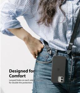 Ringke Air Series Phone Case for iPhone 12 Mini - Glitter Clear - Brand New