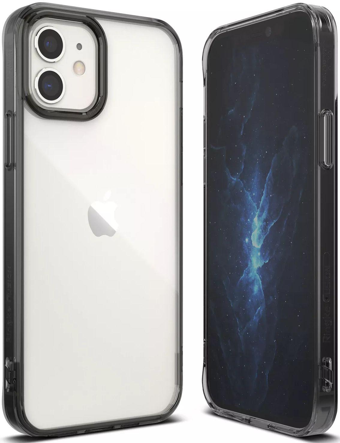 Ringke  Fusion Phone Case for iPhone 12/12 Pro - Smoke Black - Brand New