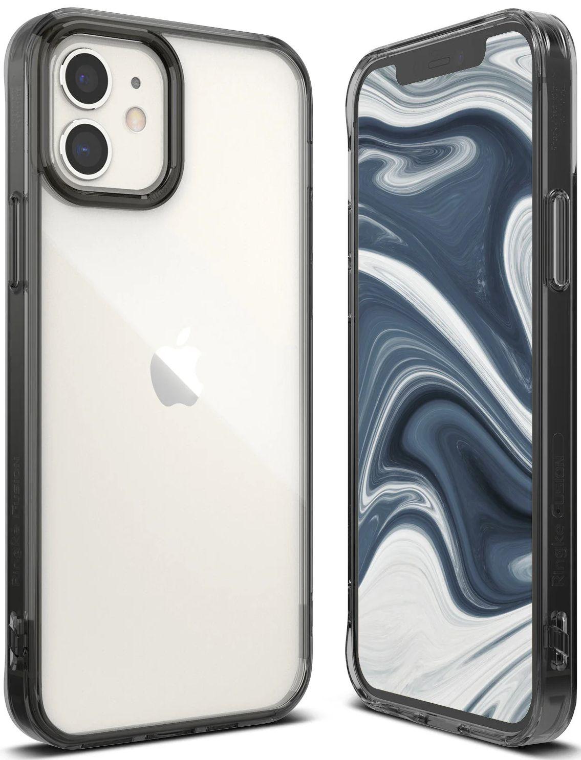 Ringke  Fusion Phone Case for iPhone 12 mini - Smoke Black - Brand New