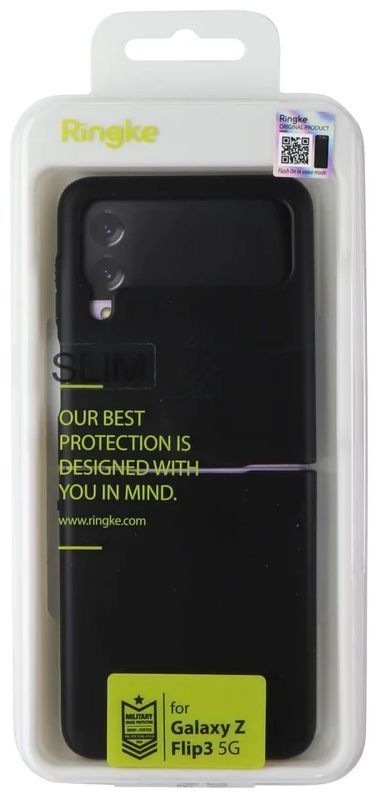Ringke Slim Phone Case for Samsung Galaxy Z Flip3 5G - Black