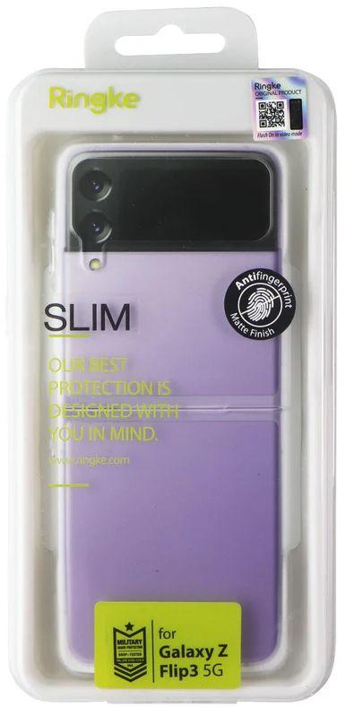 Ringke Slim Phone Case for Samsung Galaxy Z Flip3 5G - Matte Clear