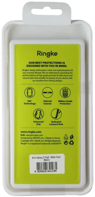 Ringke Slim Phone Case for Samsung Galaxy Z Flip3 5G - Matte Clear